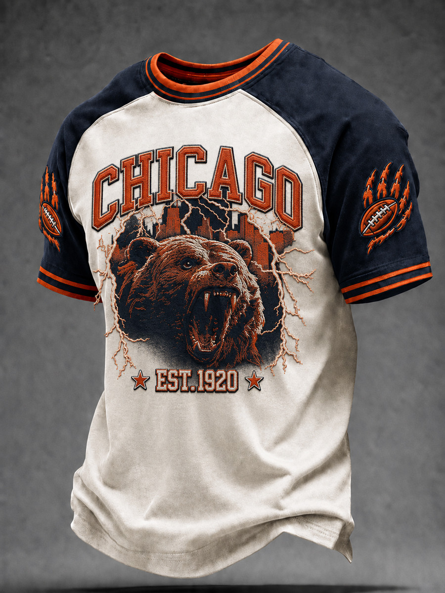 Chicago Bears Merch Est 1920 Chicago Football T-Shirt Game Day Best Gift For Football Lovers Chicago Bears Merch Est 1920 Chicago Football T-Shirt Game Day Best Gift For Football Lovers