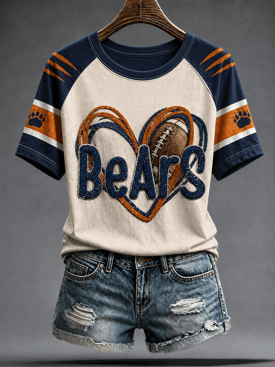 Chicago Bears Merch Game Day Chicago Football Shirt Football Themed Gifts For Fan Chicago Bears Merch Game Day Chicago Football Shirt Football Themed Gifts For Fan