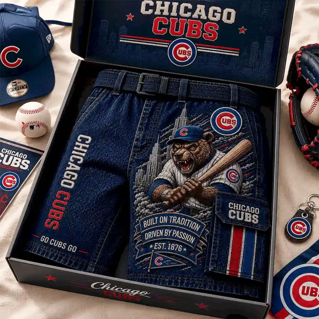Chicago Cubs Built On Tradition Driven By Passion Shorts Chicago Cubs Merch Baseball Fan Gifts