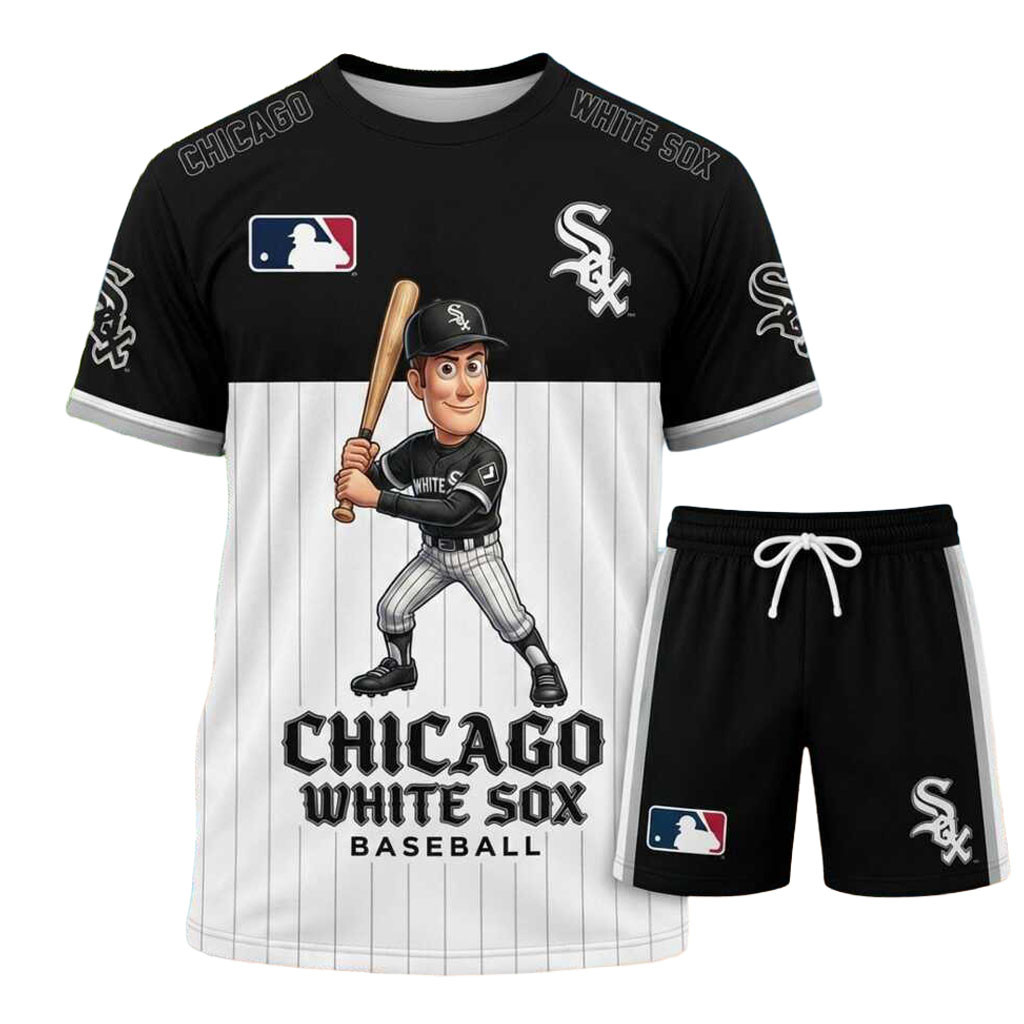 Chicago White Sox Baseball Woody Character Shirt And Shorts White Sox Merch Game Day Gifts