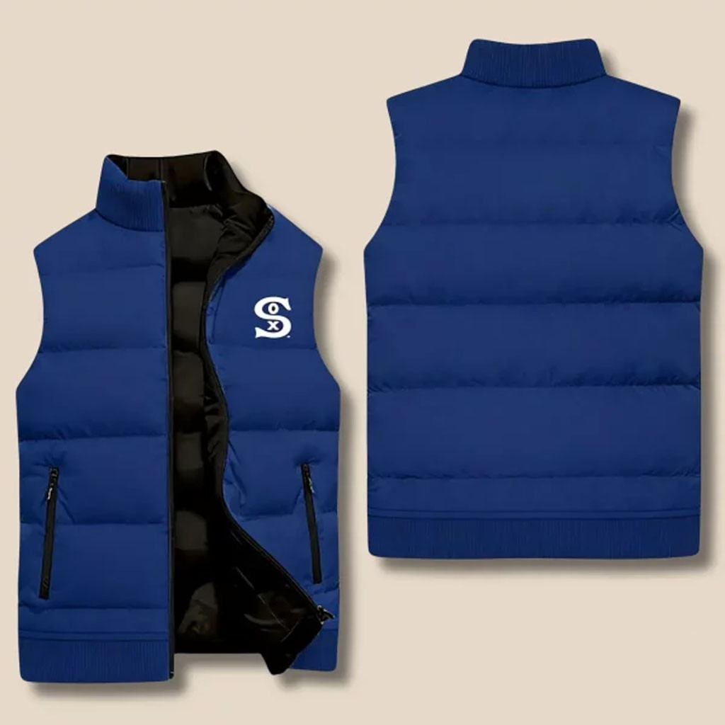 Chicago White Sox Finance Bro Jacket Sleeveless Vest White Sox Merch Best Gift For Fans