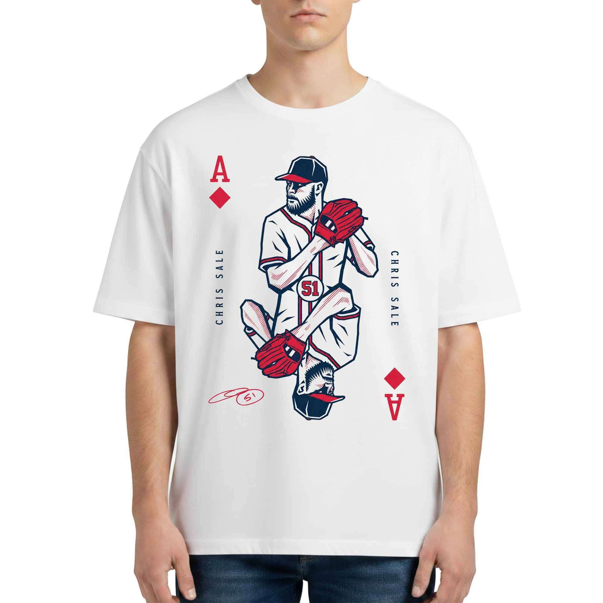 Chris Sale Ace Shirt Atlanta Braves Merch Gift Ideas For Baseball Fans