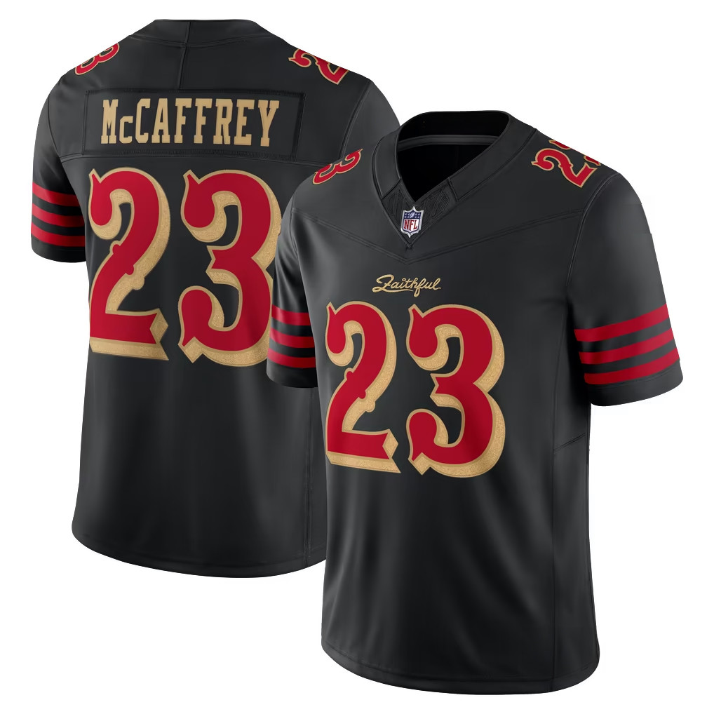 Christian McCaffrey #23 SF 49ers Rivalries Collection Jersey San Francisco 49ers Merch 2026 Christian McCaffrey #23 SF 49ers Rivalries Collection Jersey San Francisco 49ers Merch 2026