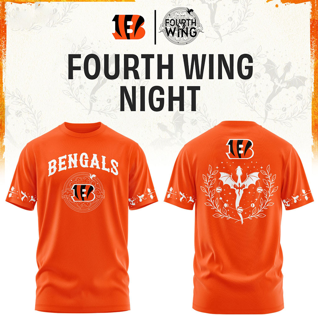 Cincinnati Bengals Dragon Wing Fantasy Night 2026 T-Shirt Cincinnati Football Merch Fan Apparel