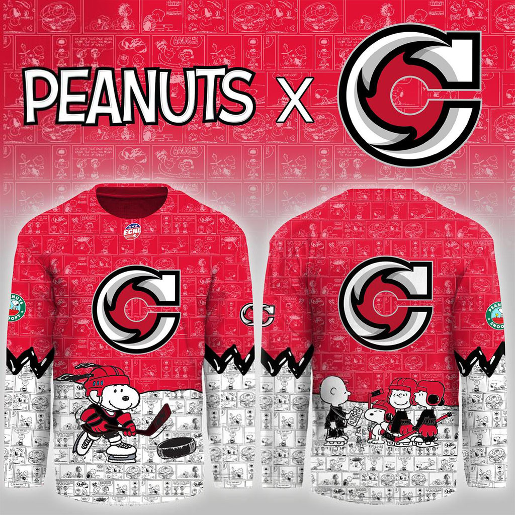 Cincinnati Cyclones Peanuts Night 2026 Christmas Night Hockey Jersey Cincinnati Cyclones Merch Cincinnati Cyclones Peanuts Night 2026 Christmas Night Hockey Jersey Cincinnati Cyclones Merch