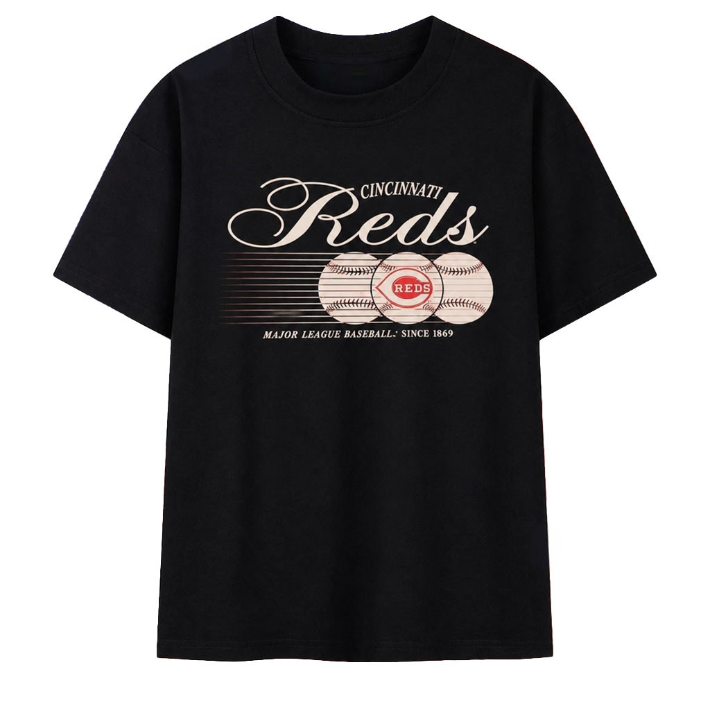 Cincinnati Reds Major League Baseball Since 1869 T-Shirt Reds Merch Gift For Baseball Lover
