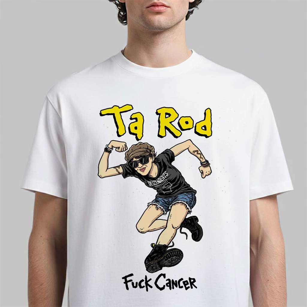Circle Jerks Joey Castillo Ta Rod Fck Cancer T-Shirt Circle Jerks Merch Gift For Band Fan