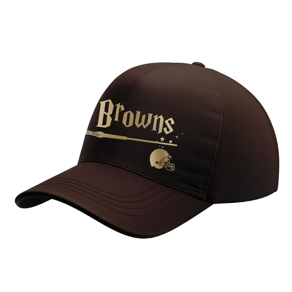 Cleveland Browns Harry Potter 25th Anniversary Hat Football Game Day Cap Gift For Browns Fans