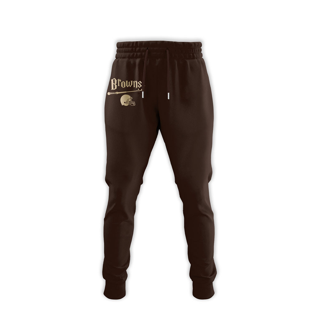 Cleveland Browns x Harry Potter 25th Anniversary Sweatpants Browns Merch Gift For Fans Cleveland Browns x Harry Potter 25th Anniversary Sweatpants Browns Merch Gift For Fans