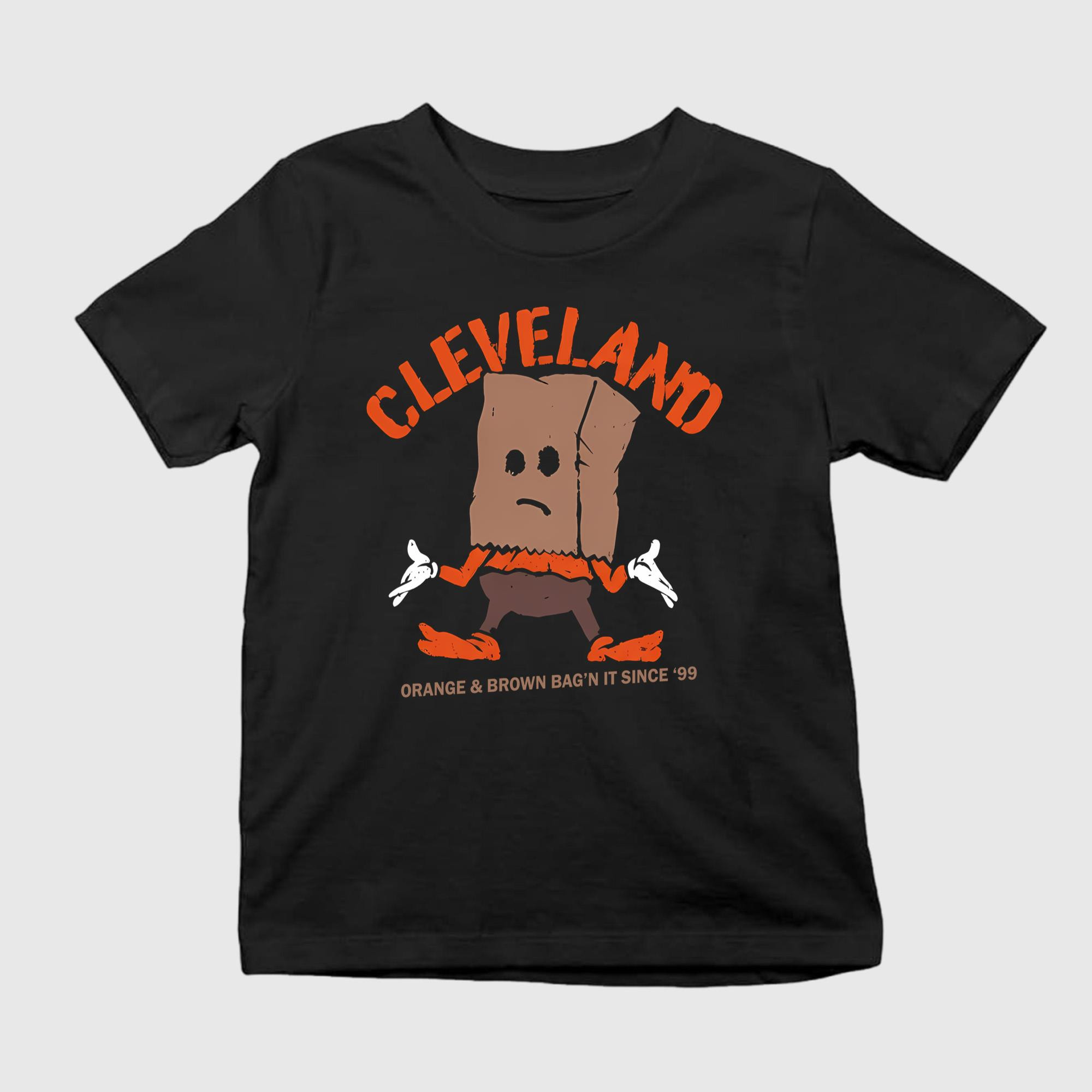 Cleveland Orange And Brown Bag'n It Since '99 Shirt Gifts For My Husband Cleveland Orange And Brown Bag'n It Since '99 Shirt Gifts For My Husband
