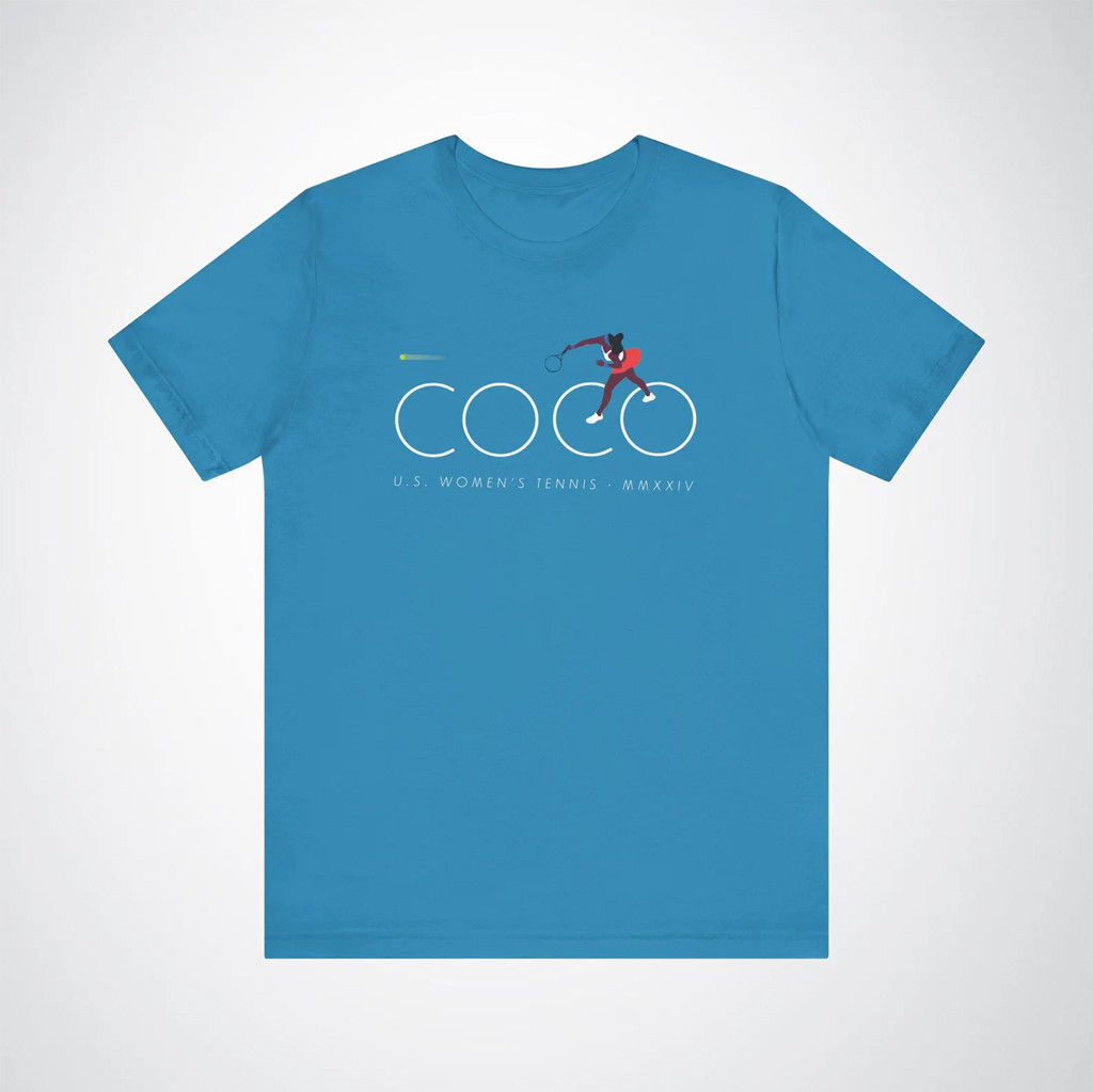 Coco Gauff Merch 2026 Coco US Women's Tennis T-Shirt Coco Gauff Shirt Gift For Tennis Fans