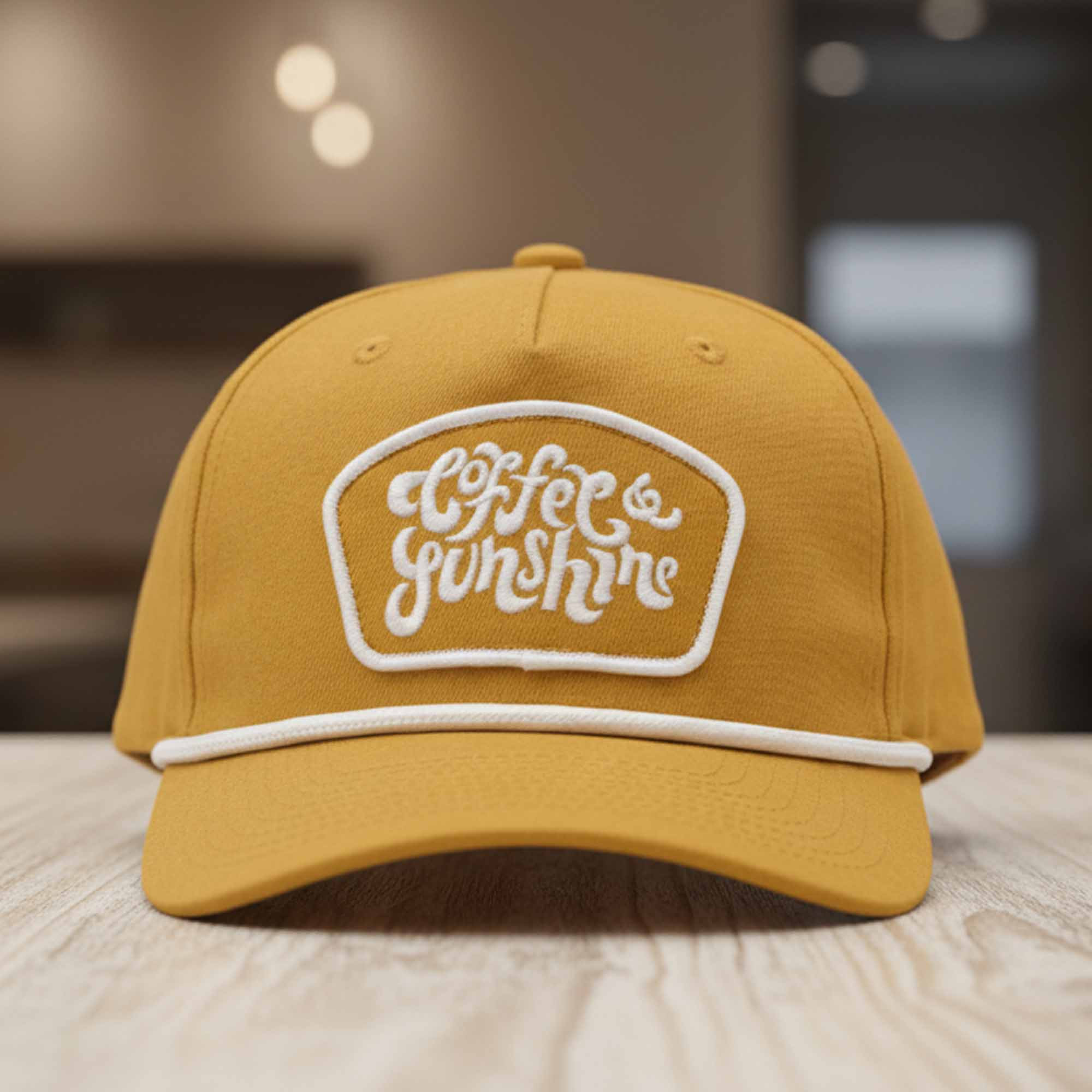 Coffee Sunshine Rope Hat