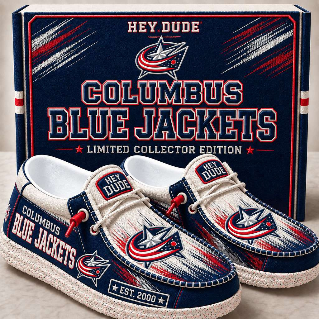 Columbus Blue Jackets Merch Est 2000 Columbus Blue Jackets Slip-On Loafers Gifts For Fans Columbus Blue Jackets Merch Est 2000 Columbus Blue Jackets Slip-On Loafers Gifts For Fans