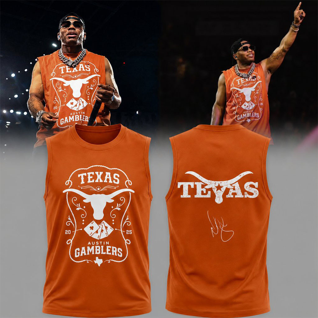 Cornell Haynes Jr X Come With Me To The Texas Longhorns Tank Top Nelly Merch Rapper Fan Gifts