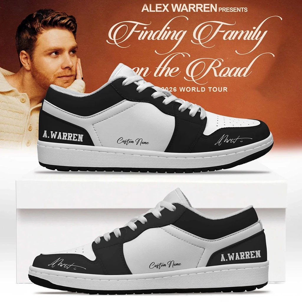 Custom Alex Warren 2026 Little Orphan Alex Sneakers Alex Warren Merch Best Birthday Gift For Fans