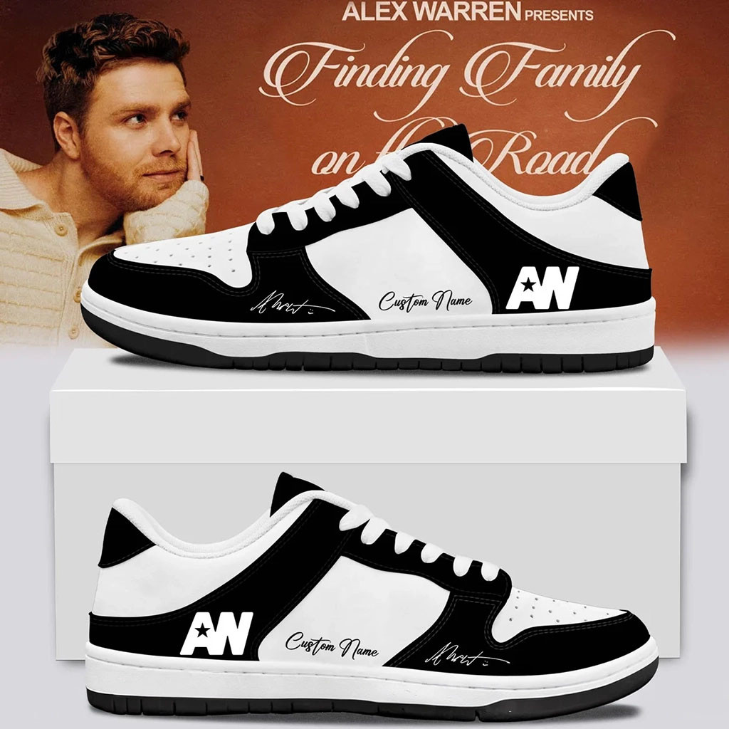 Custom Alex Warren 2026 Little Orphan Alex Sneakers Alex Warren Merch Birthday Gift For Husband Custom Alex Warren 2026 Little Orphan Alex Sneakers Alex Warren Merch Birthday Gift For Husband