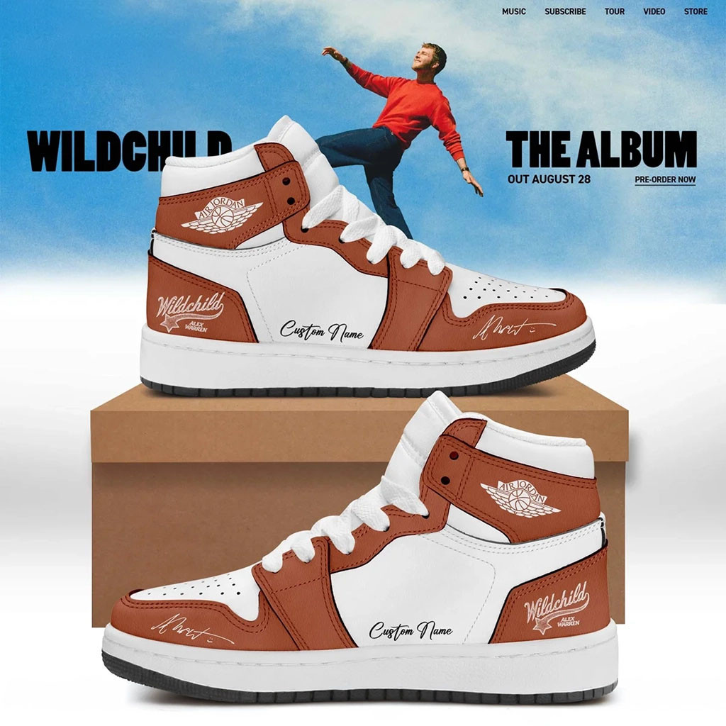 Custom Alex Warren 2026 Little Orphan Alex Sneakers Alex Warren Merch Gift Ideas For Fan