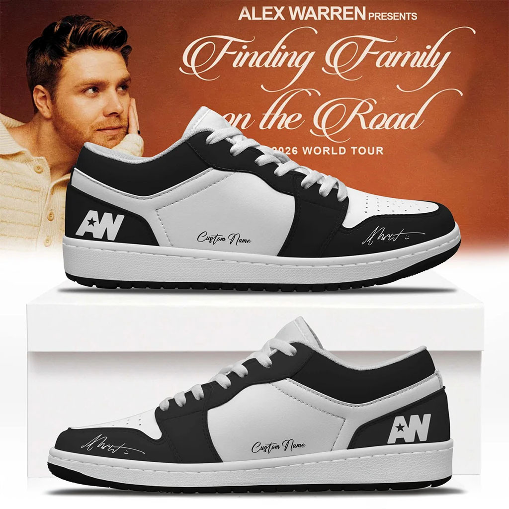 Custom Alex Warren 2026 Little Orphan Alex Sneakers Alex Warren Merch Gifts For Brother Custom Alex Warren 2026 Little Orphan Alex Sneakers Alex Warren Merch Gifts For Brother