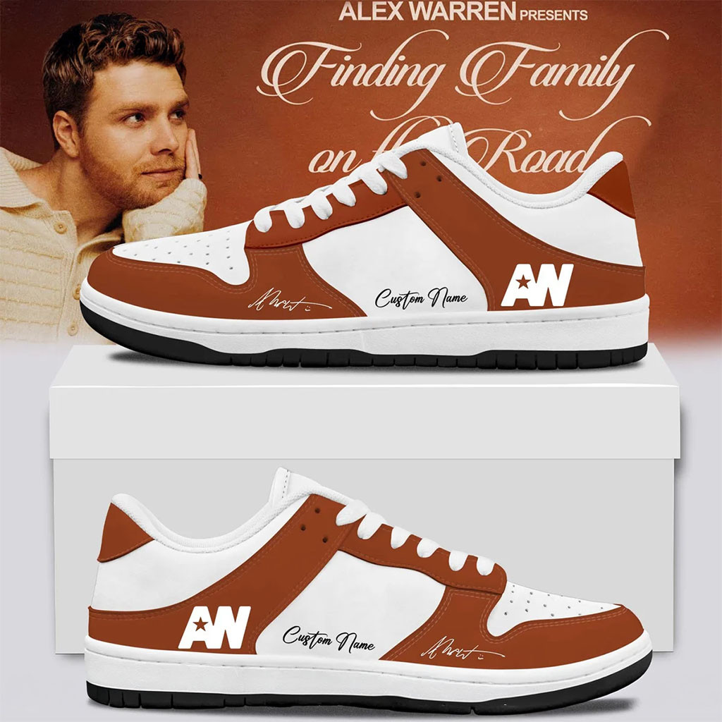 Custom Alex Warren Little Orphan Alex Shoes Alex Warren 2026 World Tour Merch Gifts For Fan