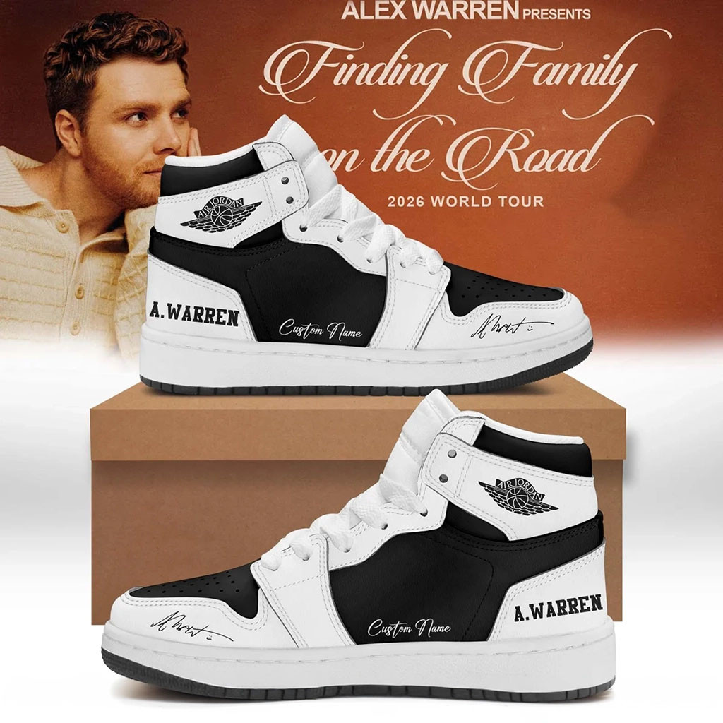 Custom Alex Warren Little Orphan Alex Shoes Alex Warren 2026 World Tour Merch Gifts For Him