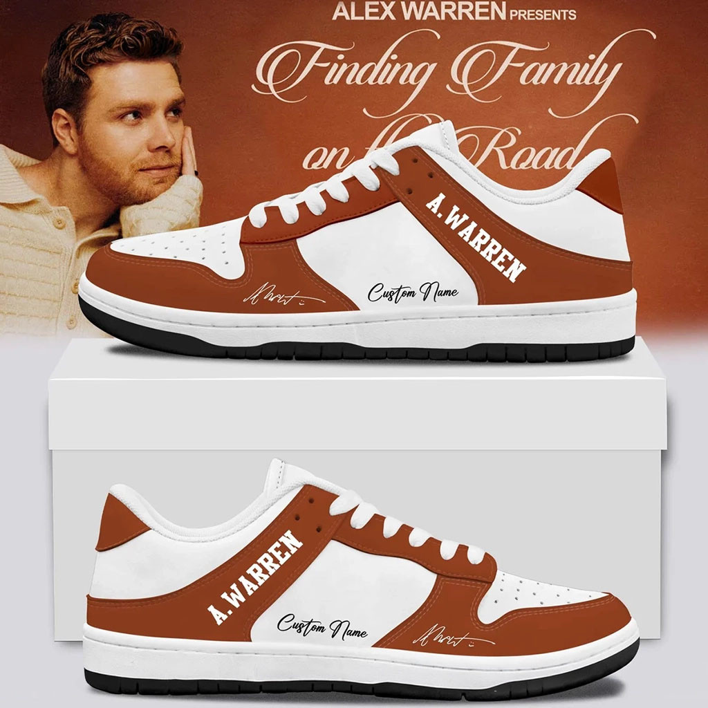 Custom Alex Warren Little Orphan Alex Shoes Alex Warren Merch 2026 World Tour Sneakers