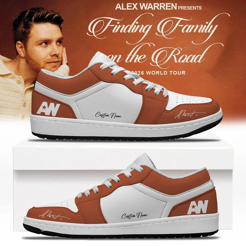Custom Alex Warren Merch 2026 Little Orphan Alex Alex Warren Sneakers Gift Ideas For Music Lovers