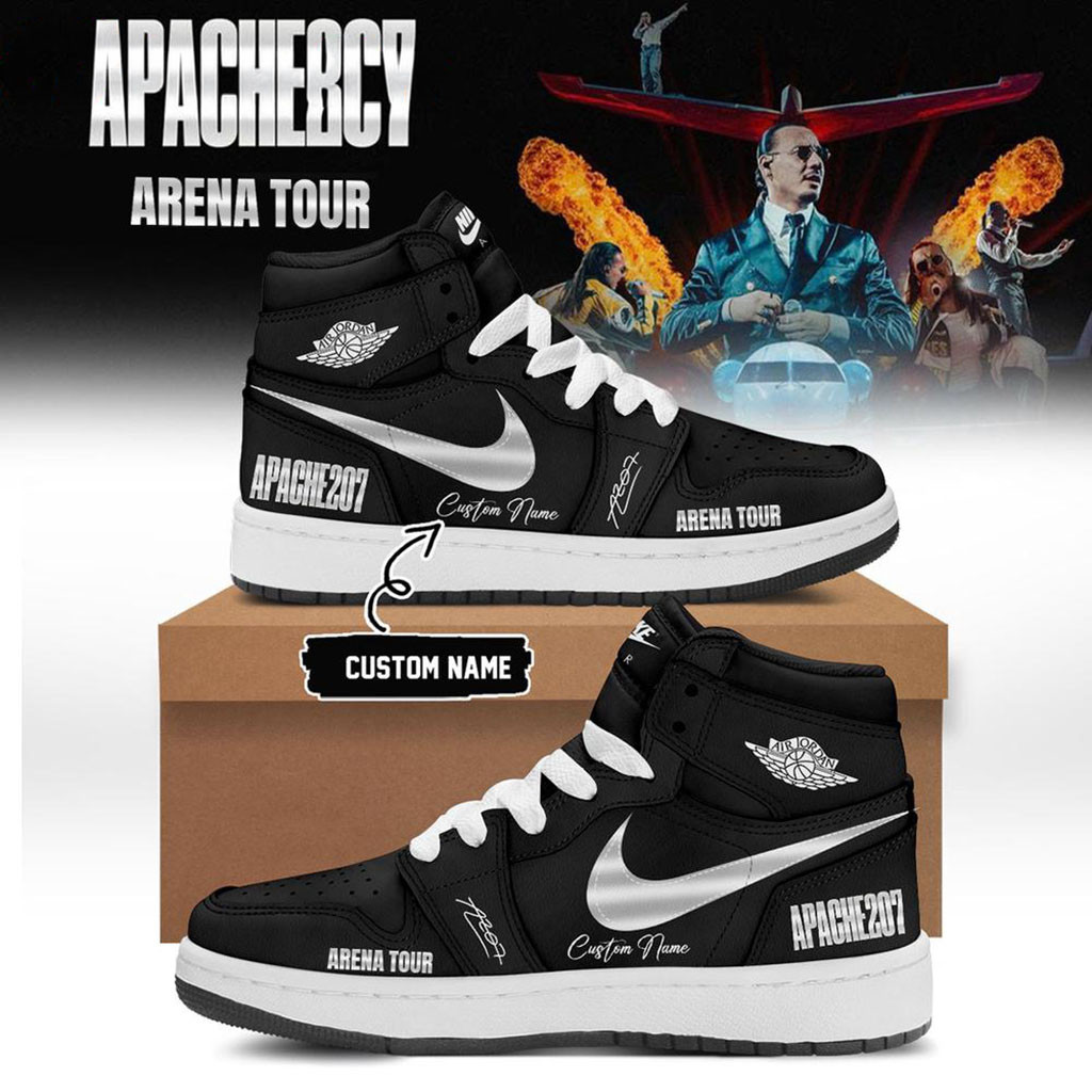Custom Apache 207 Arena Tour 2026 Zusatzshows Signature Sneakers Apache 207 Merch Fan Gift