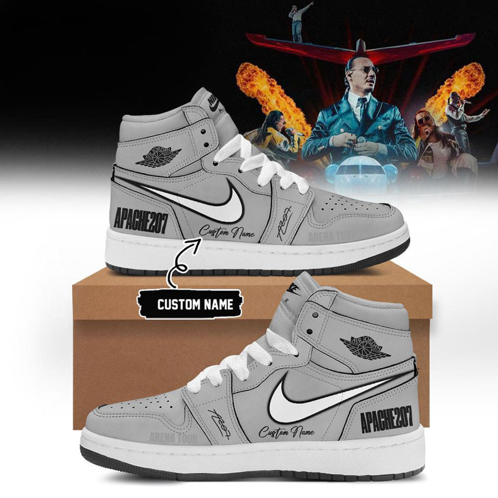 Custom Apache 207 Merch Arena Tour 2026 Zusatzshows Signed Sneakers Presents For Music Lovers