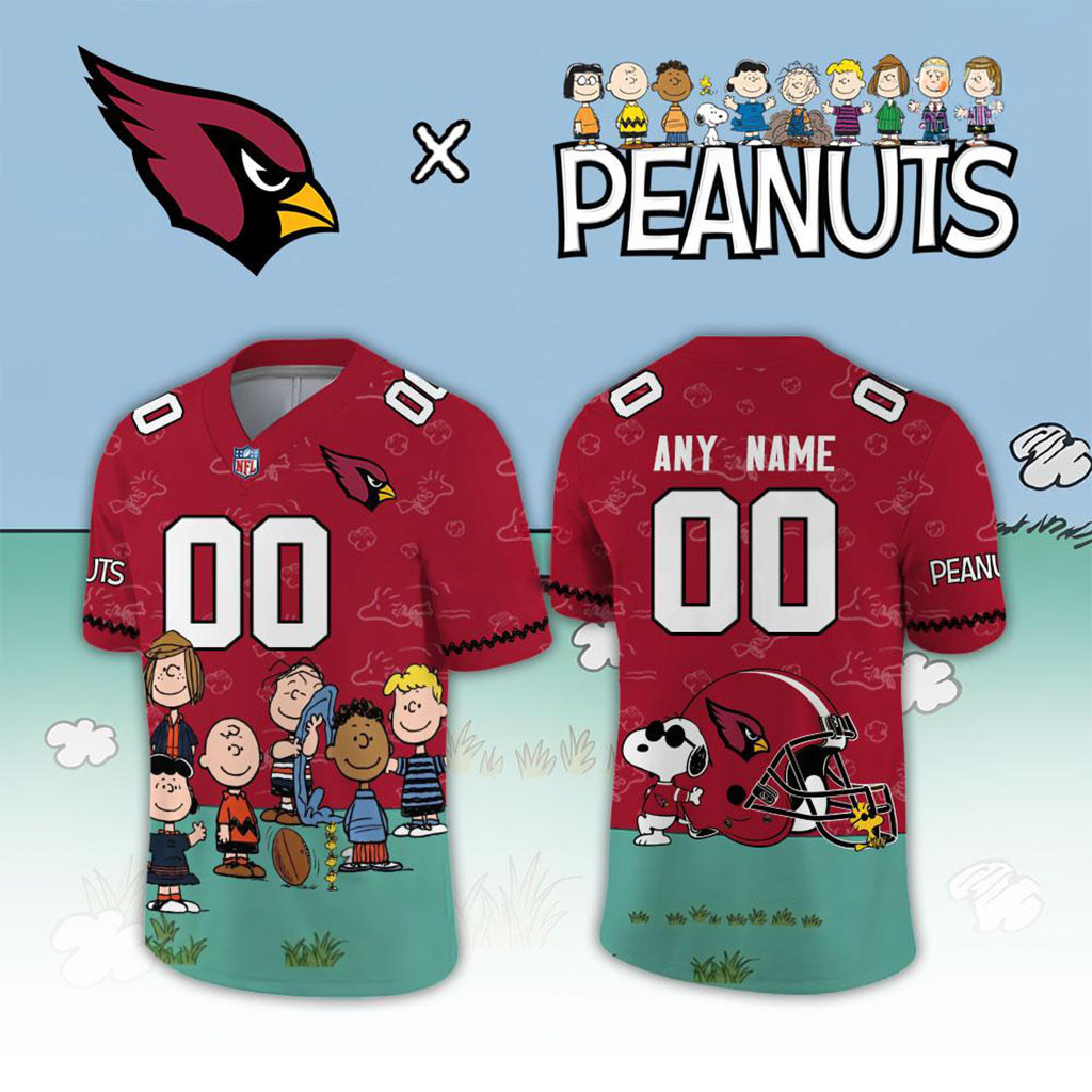 Custom Arizona Cardinals X Peanuts Night 2026 Snoopy Football Jersey Arizona Cardinals Merch Custom Arizona Cardinals X Peanuts Night 2026 Snoopy Football Jersey Arizona Cardinals Merch