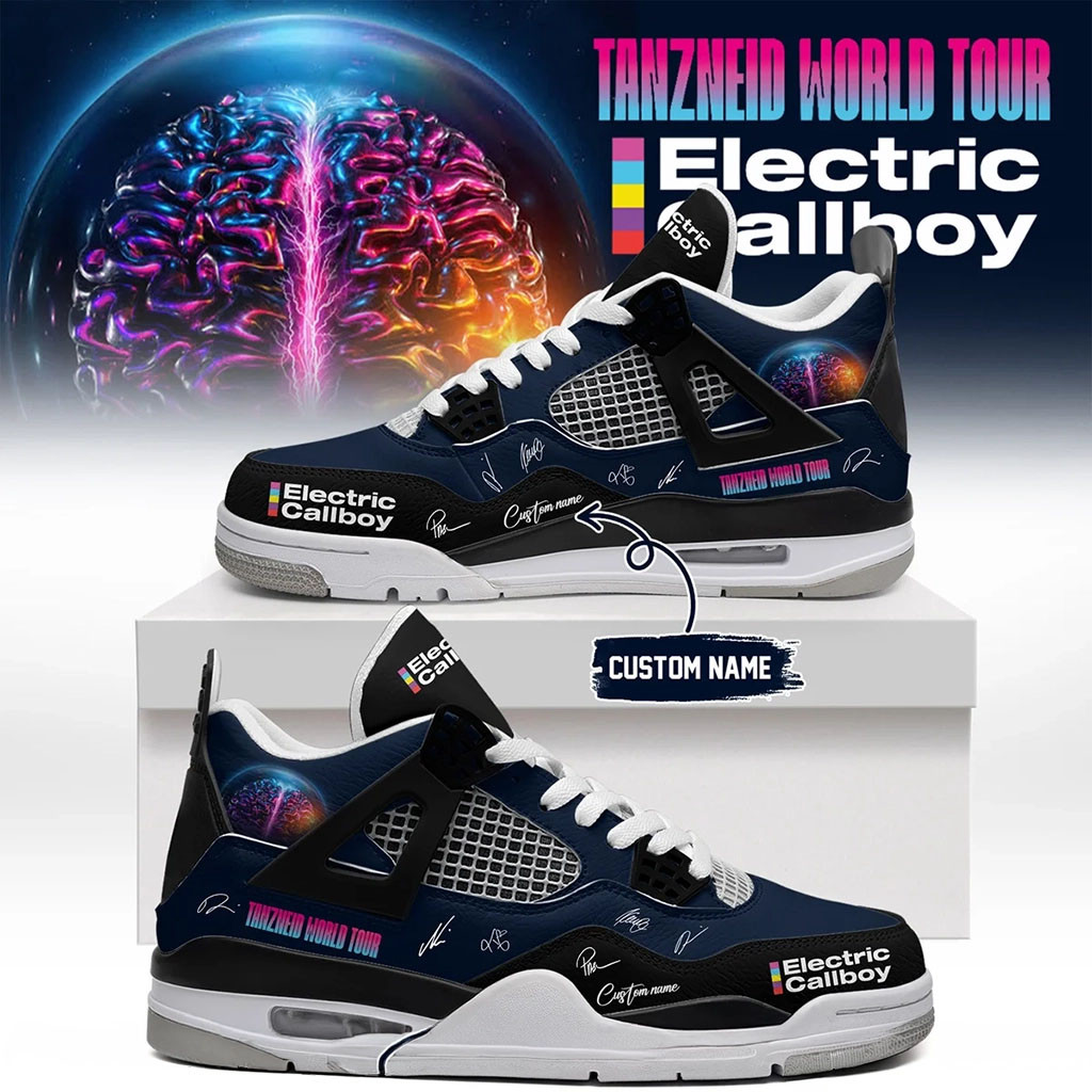 Custom Electric Callboy Merch Tanzneid World Tour Signature Shoes Birthday Gifts For Music Lovers