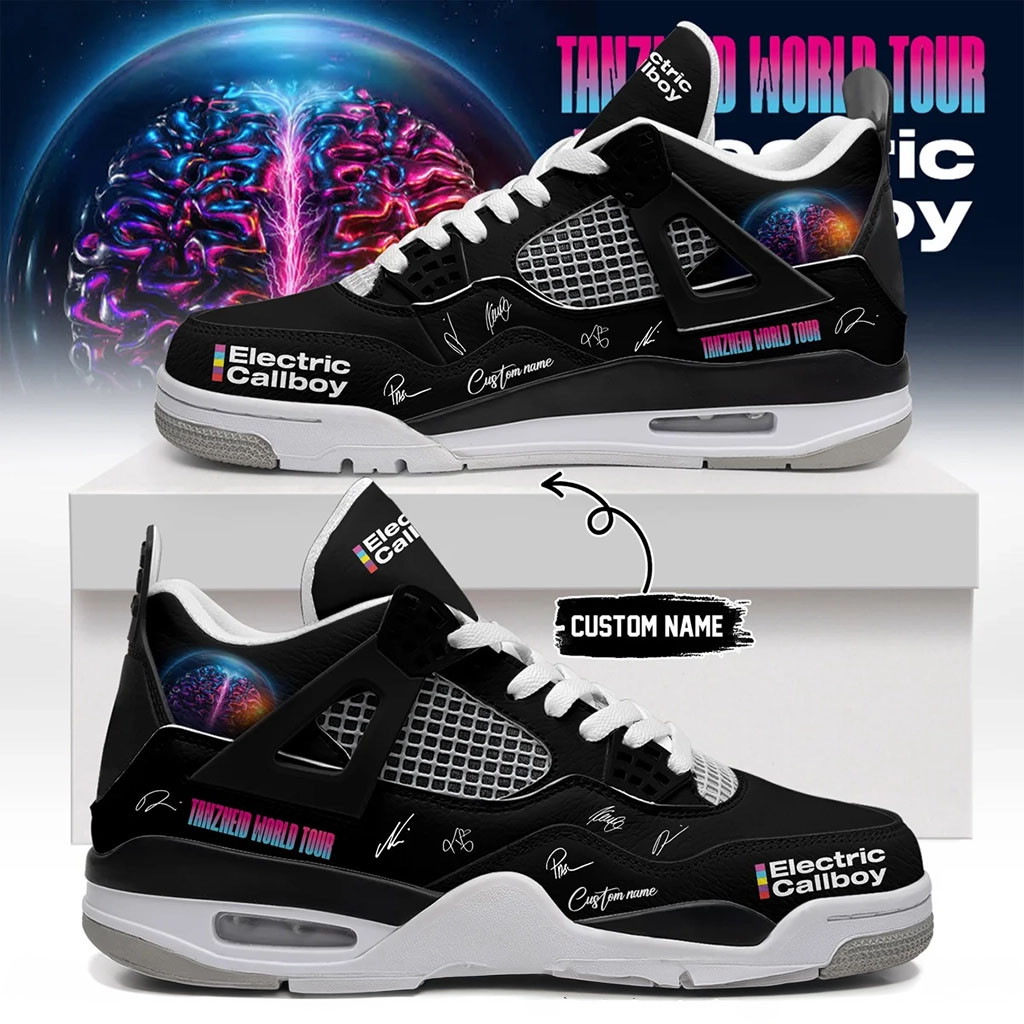Custom Electric Callboy Merch Tanzneid World Tour Signature Shoes Gifts For Music Enthusiasts