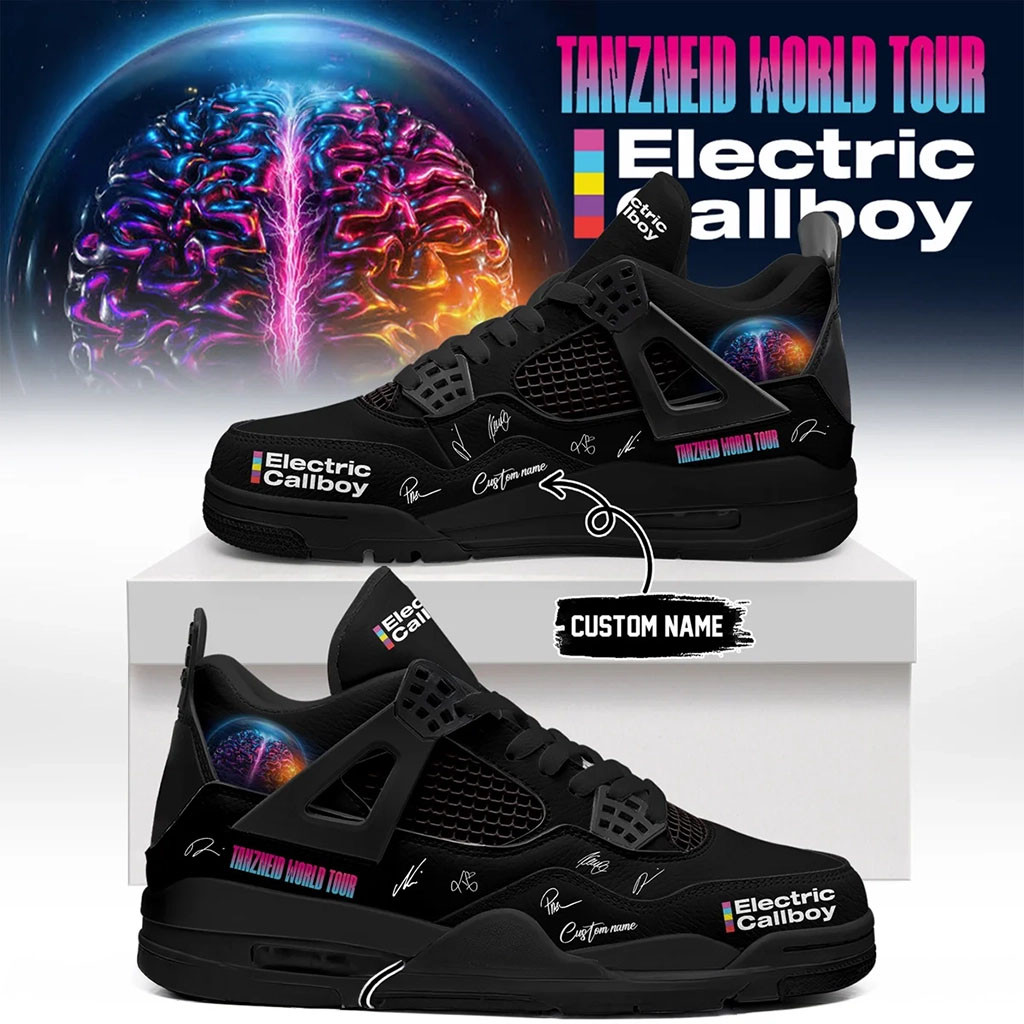 Custom Electric Callboy Merch Tanzneid World Tour Signature Shoes Music Gift Ideas For Guys