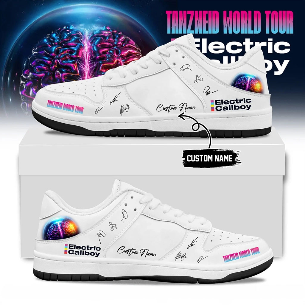 Custom Electric Callboy Merch Tanzneid World Tour Signature Shoes Music Lover Gifts For Him