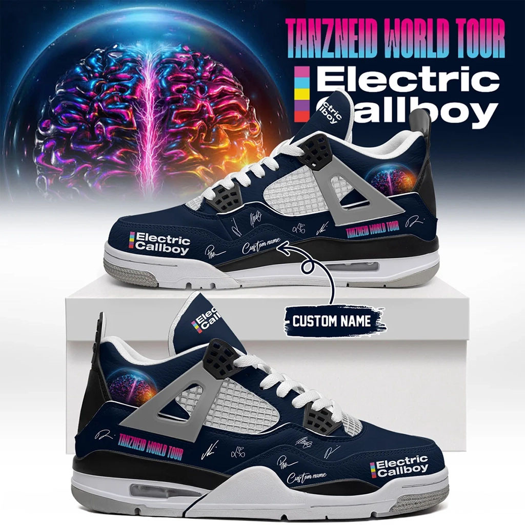 Custom Electric Callboy Tanzneid World Tour Signature Shoes Electric Callboy Merch Fans Gifts