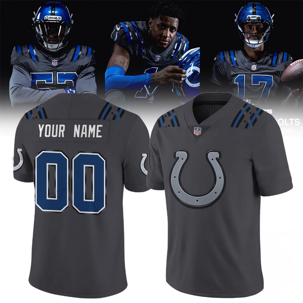 Custom Indianapolis Colts 2026 27 Season New Uniform Football Jersey Colts Merch Gifts For Fans