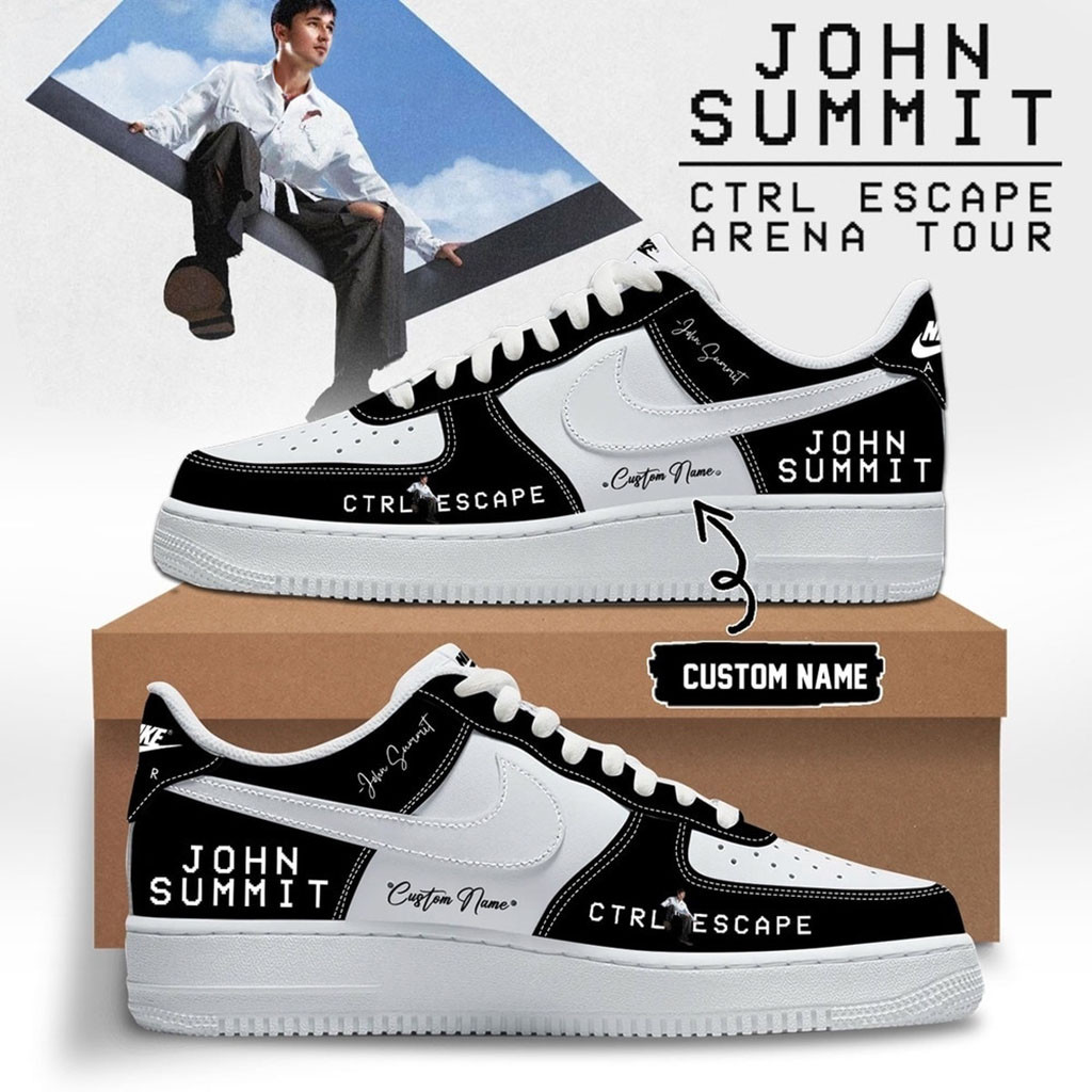 Custom John Summit CTRL ESCAPE Arena Tour 2026 Sneakers John Summit Merch Gifts For DJ Fans Custom John Summit CTRL ESCAPE Arena Tour 2026 Sneakers John Summit Merch Gifts For DJ Fans