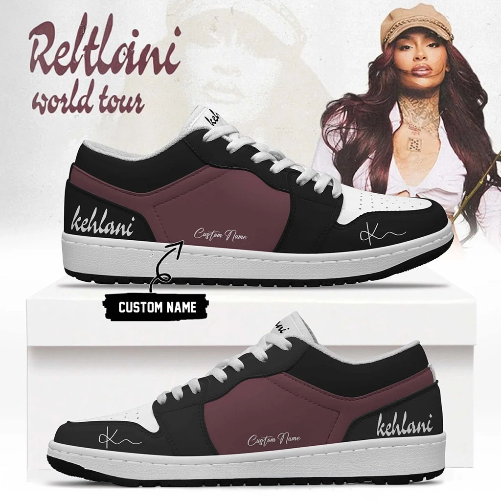 Custom Kehlani World Tour Signature Shoes Kehlani Merch Gifts For Music Enthusiasts