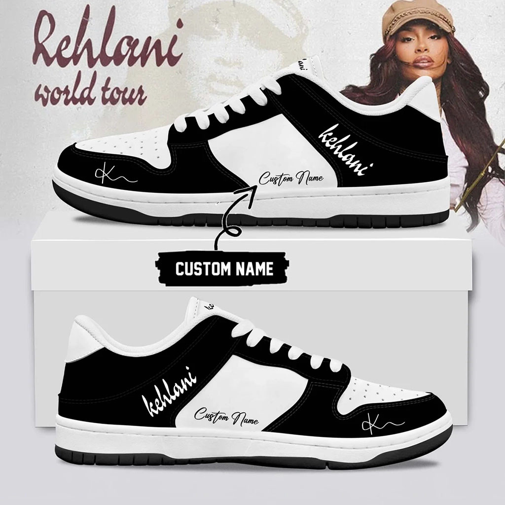 Custom Kehlani World Tour Signature Shoes Kehlani Merch Gifts For Music Fans