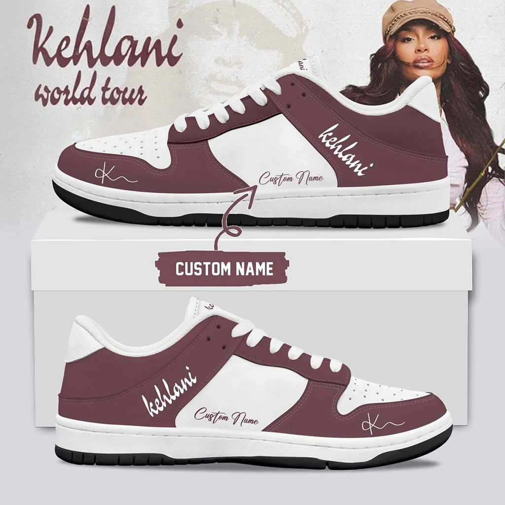 Custom Kehlani World Tour Signature Shoes Kehlani Merchandise Best Gifts For Sister