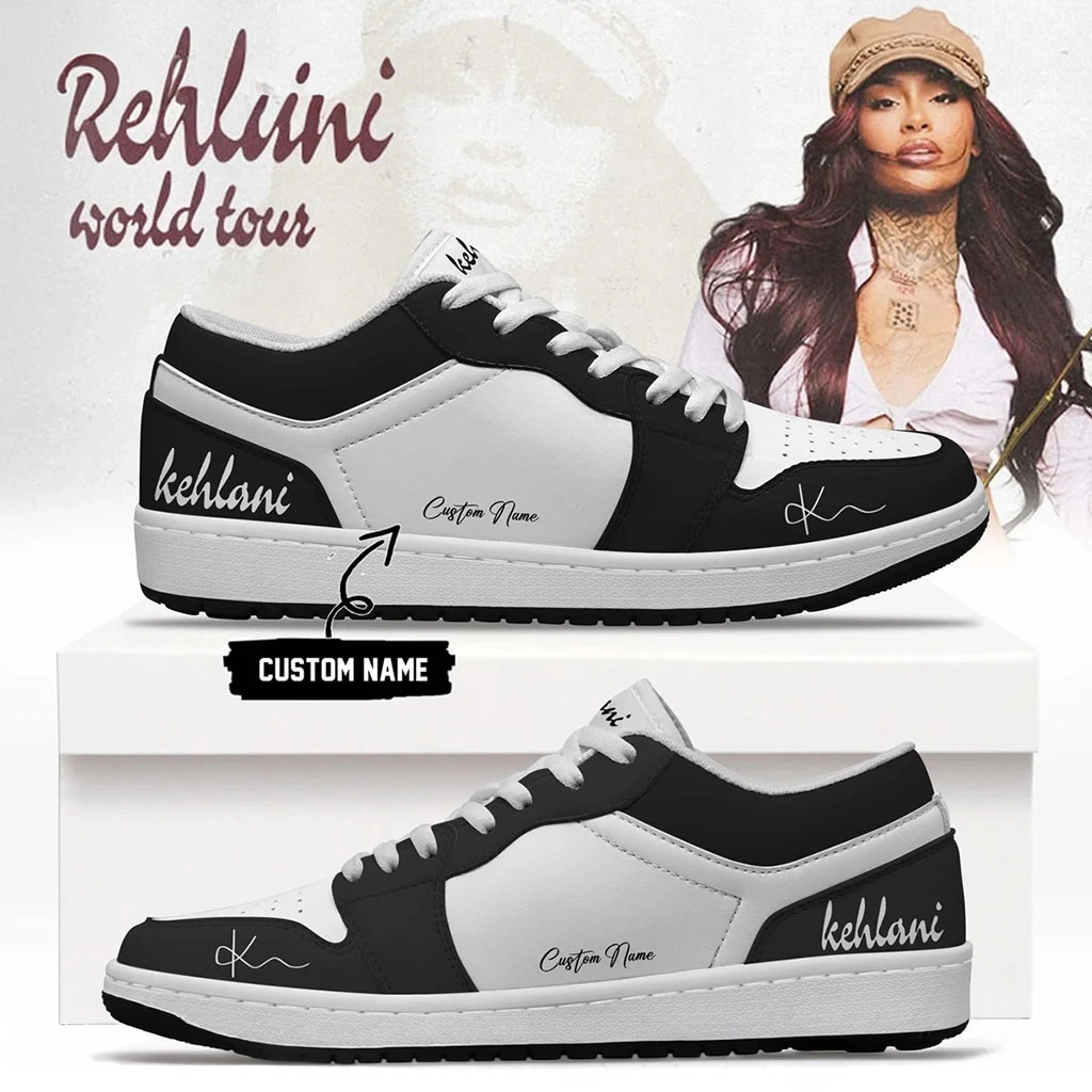 Custom Kehlani World Tour Signature Shoes Kehlani Merchandise Gifts For Best Friends