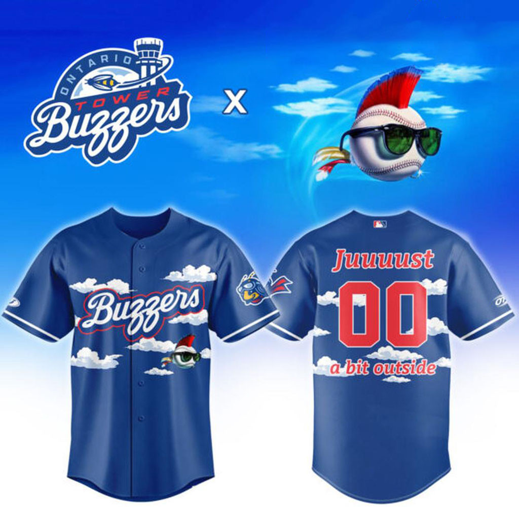 Custom Ontario Tower Buzzers Major League Night Baseball Jersey Buzzers Merch Fan Gifts