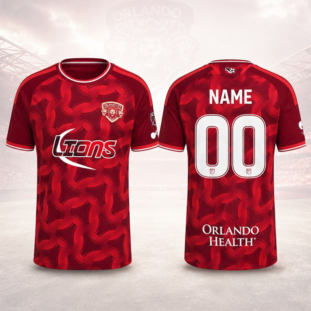 Custom Orlando City SC 2026 Archive On Field Soccer Jersey Shirt Orlando City SC Merch Fan Gift