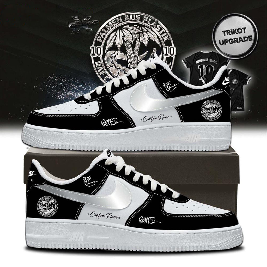 Custom RAF Camora And Bonez MC 10 Jahre Palmen aus Plastik Tour 2026 Signature Sneakers Gifts