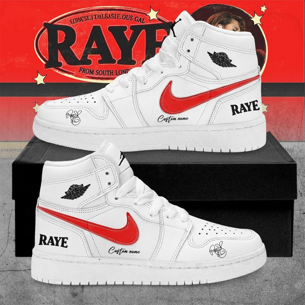 Custom Raye This Tour May Contain New Music Tour 2026 White Sneakers Raye Merch Fan Gifts Ideas