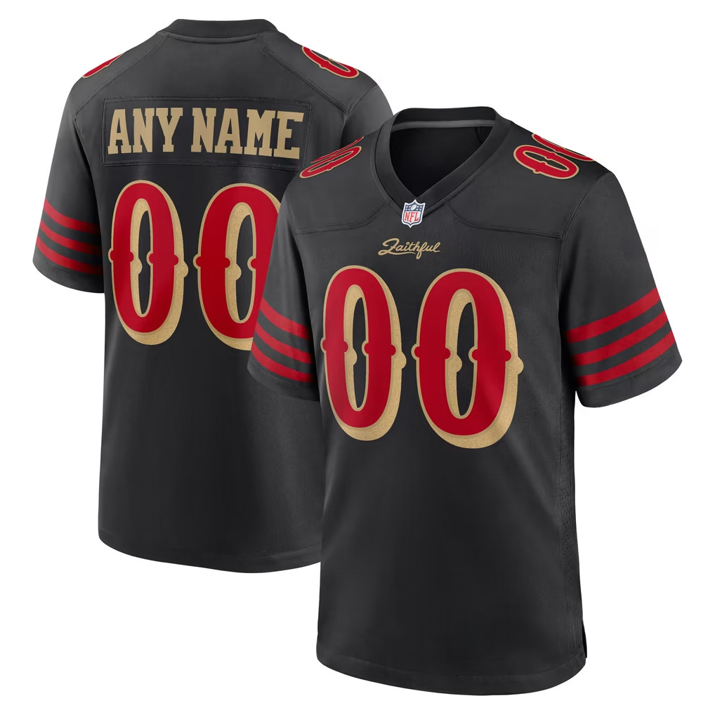 Custom San Francisco 49ers Merch 2026 Black SF 49ers Rivalries Collection Game Jersey Fan Gift Custom San Francisco 49ers Merch 2026 Black SF 49ers Rivalries Collection Game Jersey Fan Gift