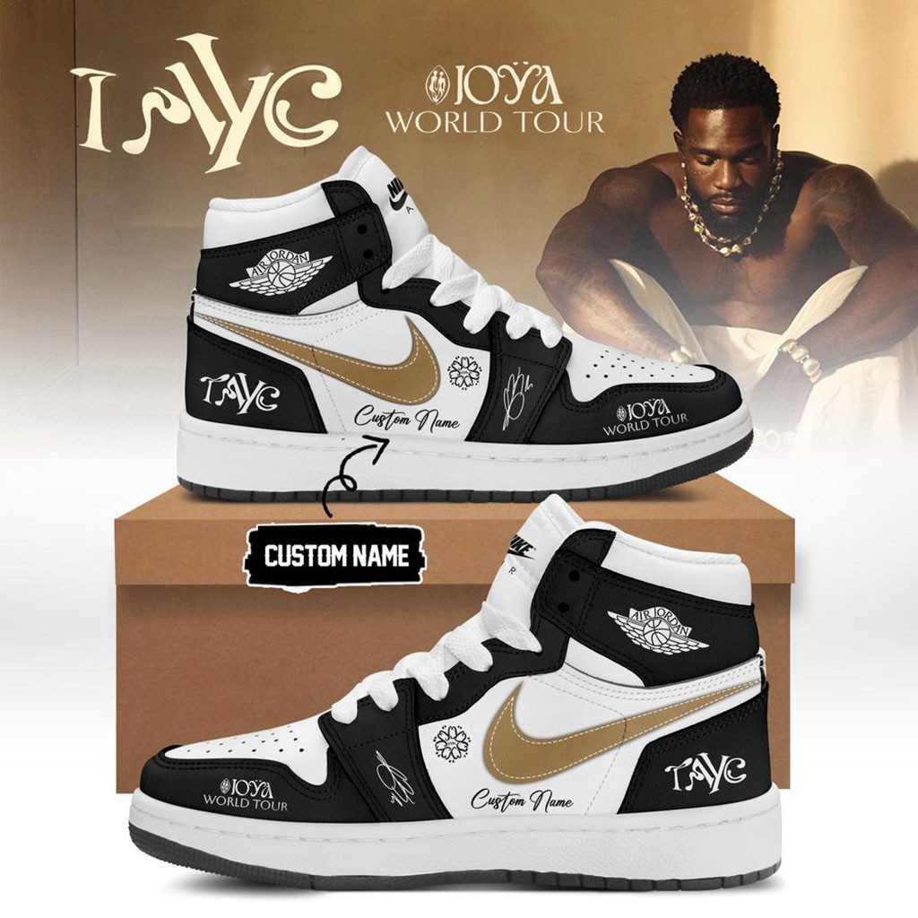 Custom Tayc JOYA TOUR Signature 2026 Shoes Tayc Merch Gift Ideas For Music Lovers
