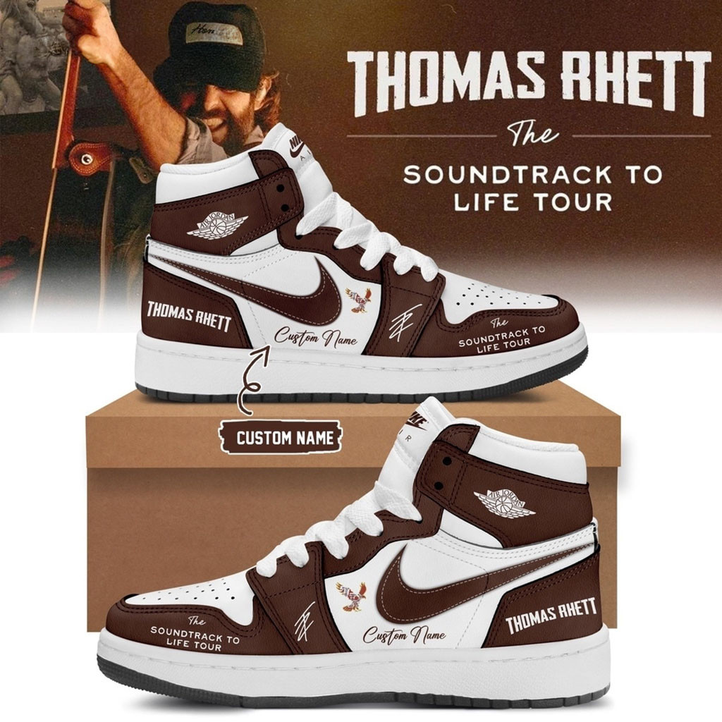 Custom Thomas Rhett Merch Soundtrack to Life Tour 2026 Signature Sneaker Gift For Music Lovers