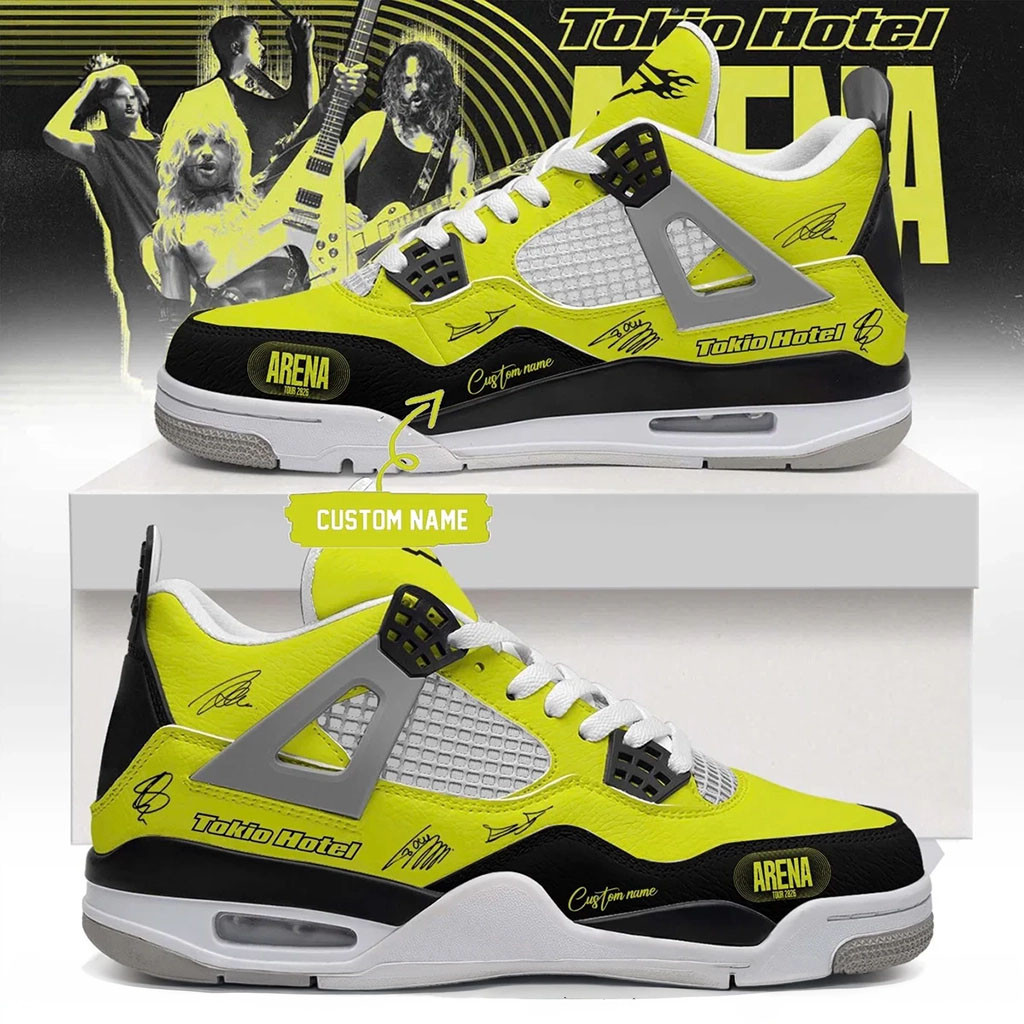 Custom Tokio Hotel ARENA TOUR Signature Shoes Tokio Hotel Merch Gift Ideas For Music Lovers