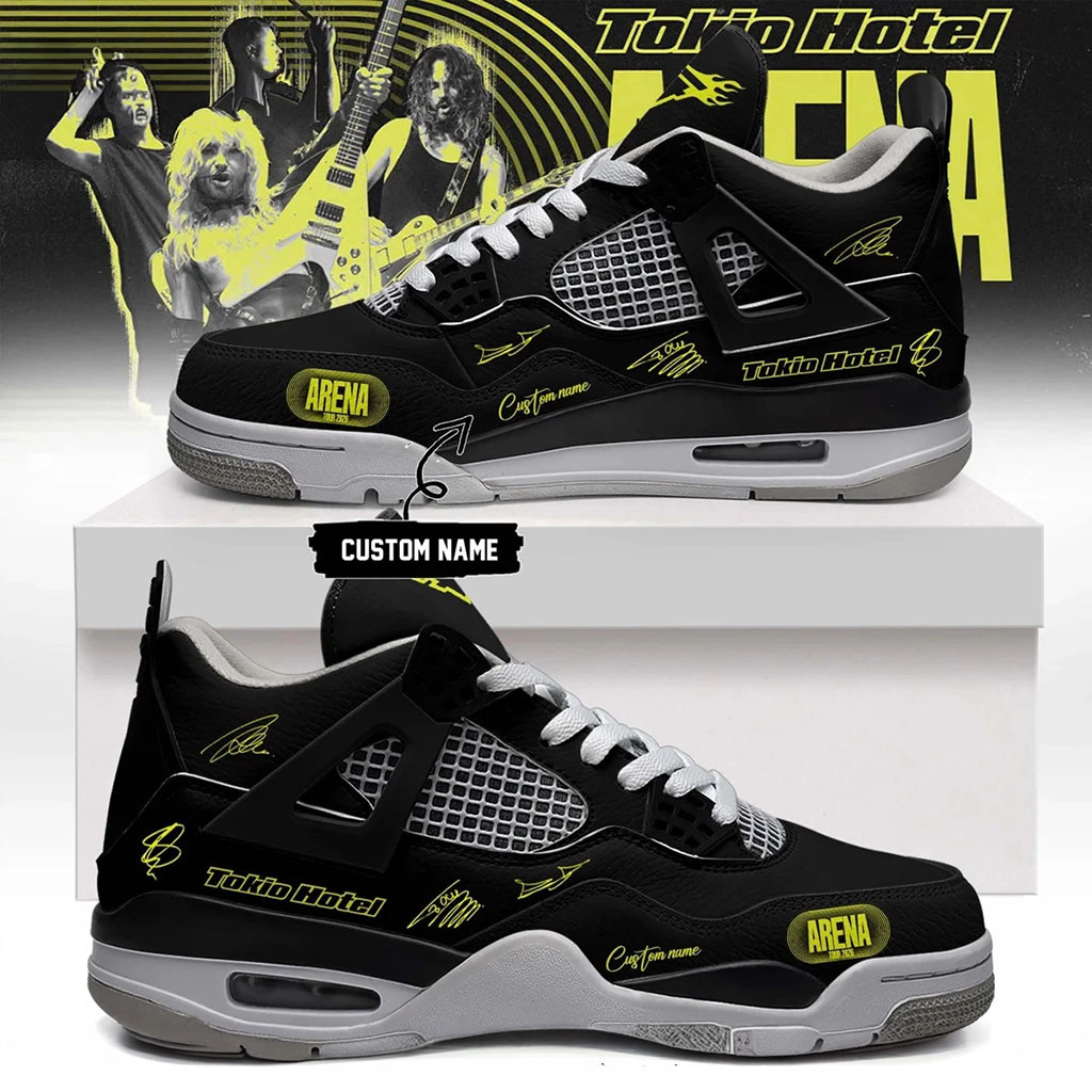 Custom Tokio Hotel ARENA TOUR Signature Shoes Tokio Hotel Merch Gifts For Music Lovers