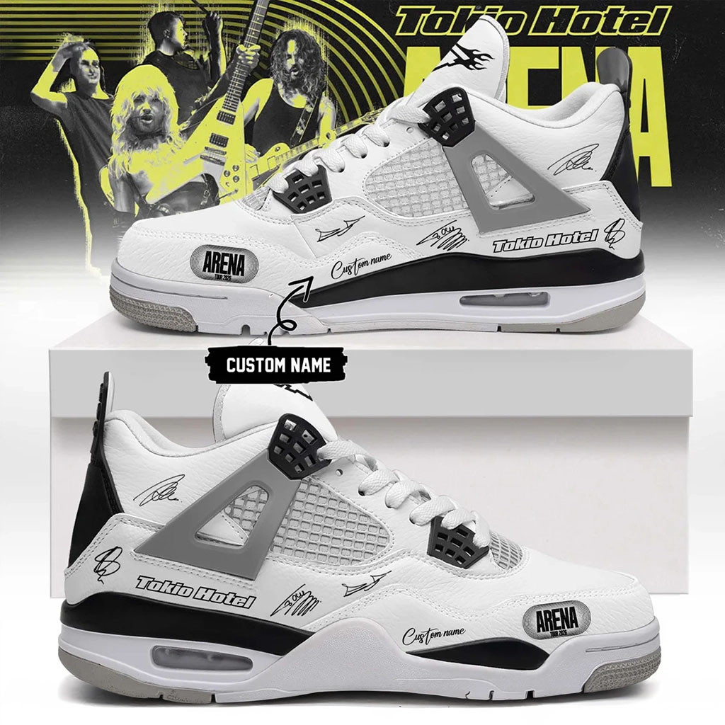 Custom Tokio Hotel ARENA TOUR Signature Shoes Tokio Hotel Merch Music Lover Gifts For Him